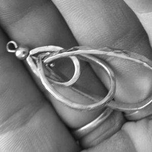 Silver handcrafted Necklace Charm